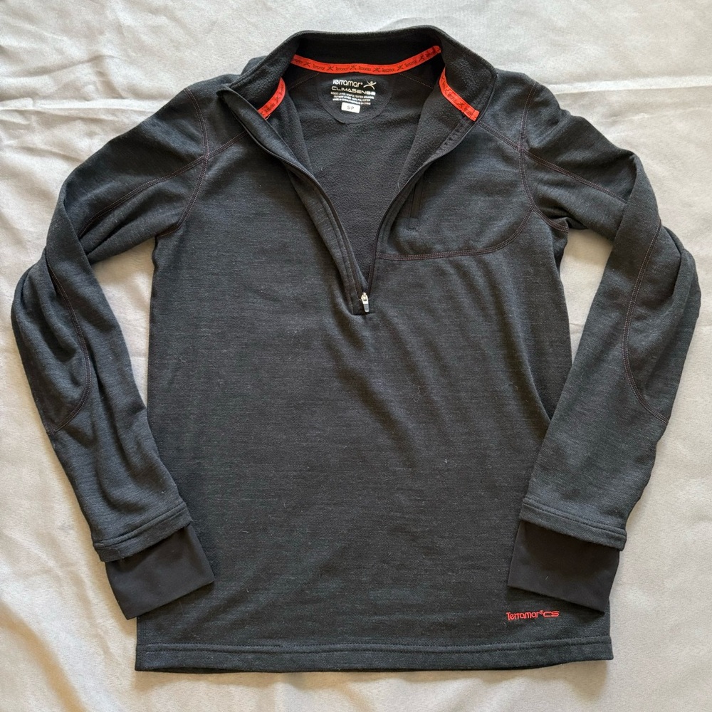 Men’s Terramar Climasense Wool Blend Baselayer Size Small